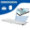 75"D x 25"W x 2.5"H Memory Foam Camping Mattress