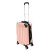 3-in-1 Portable ABS Trolley Case 20" / 24" / 28" Rose Gold