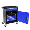 5-Drawer Rolling Tool Chest, High Capacity Tool Storage Cabinet W/Lockable Wheels, Anti-Slip Liner, Detachable Tool Box Organizer, Rolling Tool Cabine