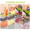 Multifunction Vegetable Fruit Slicer Chopper Food Container