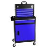 5-Drawer Rolling Tool Chest, High Capacity Tool Storage Cabinet W/Lockable Wheels, Anti-Slip Liner, Detachable Tool Box Organizer, Rolling Tool Cabine