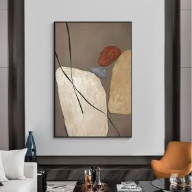 Original Oil Painting Abstract Brown Oil Painting on Canvas Abstract Modern Hand Painting Wall Art Painted On Canvas Painting original For Home Decor (style: 1, size: 120x160cm)