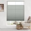 WELLSOURCE Light Filtering/Dimout Cellular Shades Cordless, Top Down Bottom Up Blinds for Windows, 1.5" Single Cell Pleated Honeycomb Window Shades fo