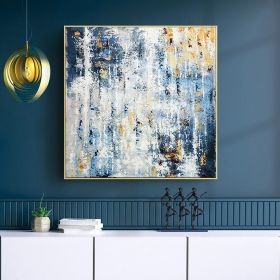 Texture Hand Painted Oil Painting Abstract On Canvas Wall Art Colorful Acrylic Painting Modern Landscape Picture Wall Art For Living Room Bedroom Home (style: 1, size: 120x120cm)