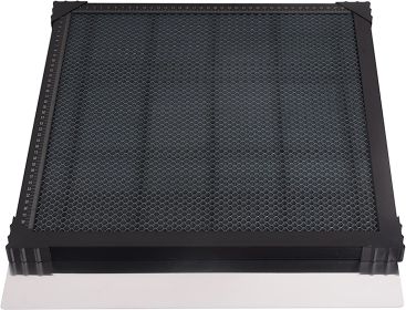 Laser Honeycomb Working Table, Honeycomb Laser Bed for Smooth Edge Cutting, Fast Heat Dissipation and Desktop-Protecting (size: 17.32"x17.32"x0.87")