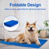 Dog Cooling Mat, Pet Cooling Mat for Dogs and Cats, Pressure Activated Dog Cooling Pad, No Water or Refrigeration Needed, Non-Toxic Gel