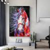 Oil Painting Handmade Hand Painted Wall Art Mintura Modern Abstract Horse Animal Home Living Room hallway bedroom luxurious decorative painting