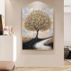 Hand Painted Oil Painting Abstract Tree Landscape Oil Painting On Canvas Original Tree Canva Wall Art Textured Wall Art Custom Acrylic Painting Living