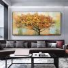 Handmade Tree Landscape Oil Paintings On Canvas Wall Art Decoration Modern Abstract  Painting Home Living Room Bedroom Luxurious Decoration Painting